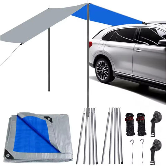 Extendable Car Awning - Quick And Versatile Installation
