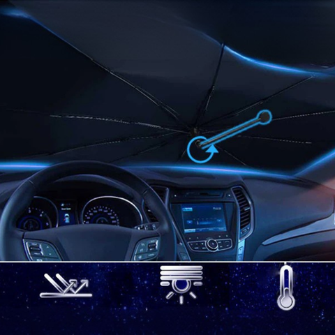 Zonnescherm voor Voorruit – UV- en Warmtebescherming