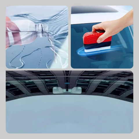 自動車用ガラスクリーナー – 明瞭さと瞬時の輝き