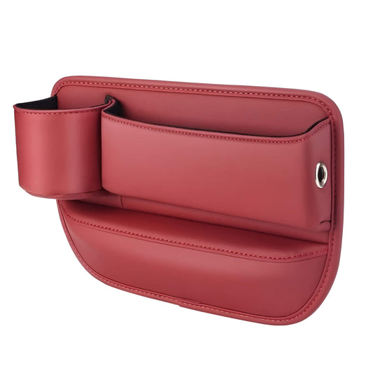 Organizzatore di spazio per sedili auto con portabicchieri - Conservazione ottimale e facile accesso