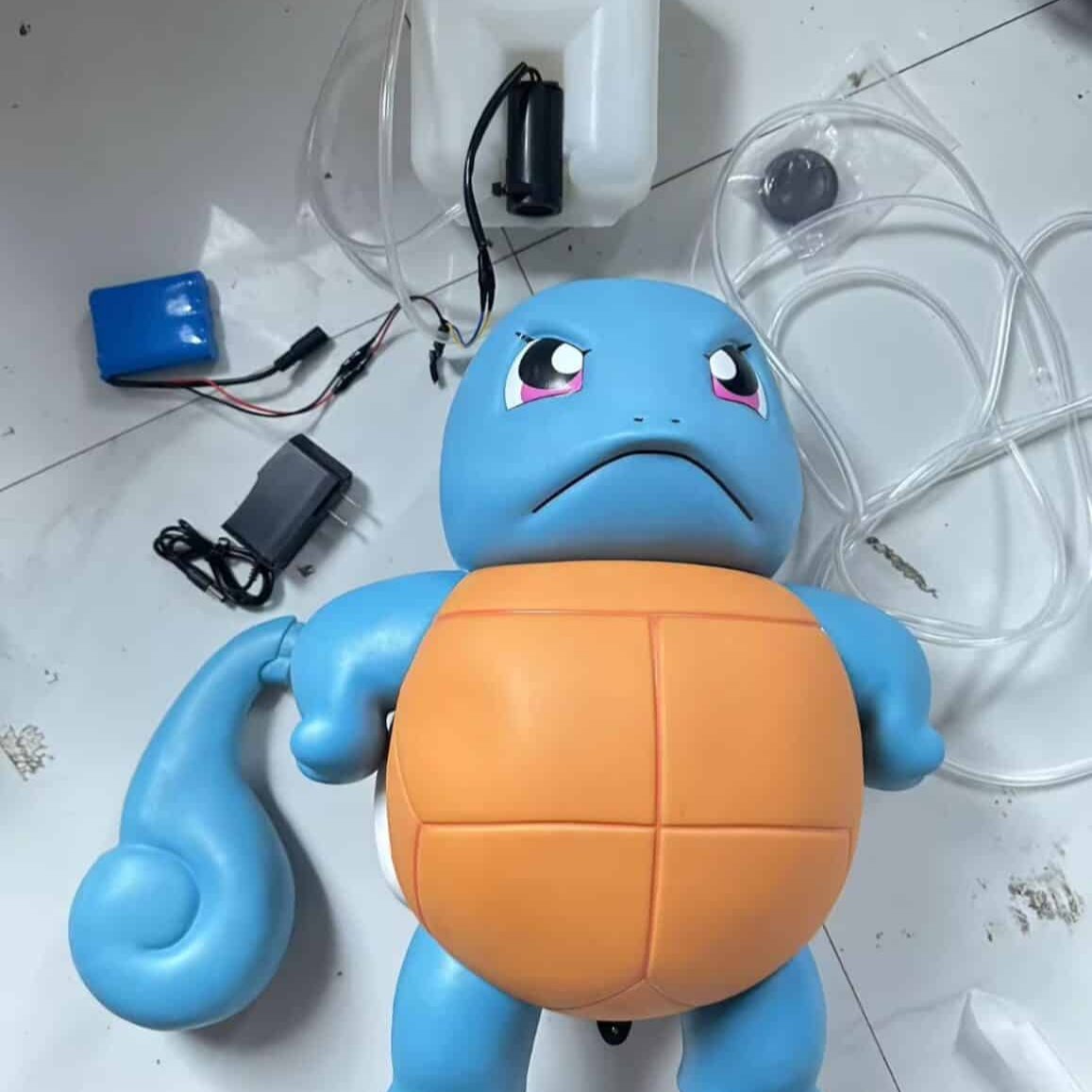 Spraying Figurine Auto — A Water Jet That Makes You Smile
