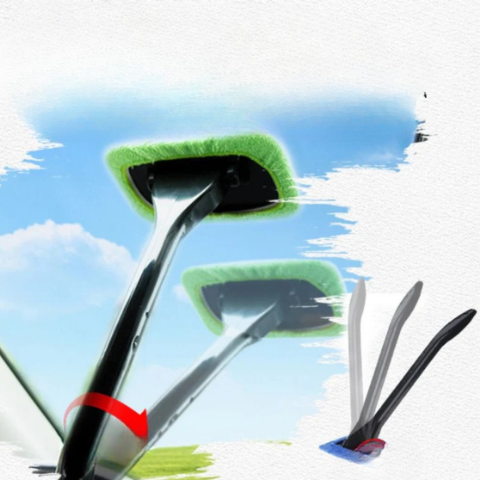 Reinigungsbürste für die Innenseite der Windschutzscheibe