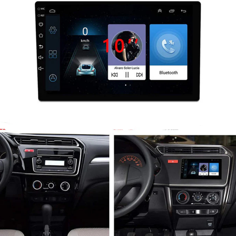 Autoradio Android 10 Pollici – 2 DIN, GPS, WiFi, Schermo Rimovibile