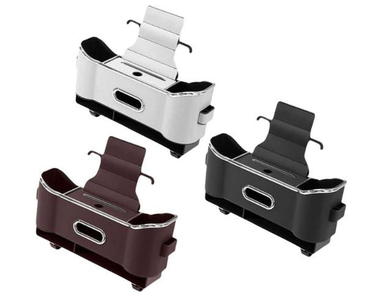 Bagsædeorganisator med kroge og opbevaringsboks - optimeret plads og ryddelig bil