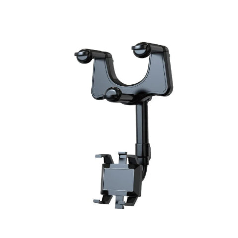 Support Phone Rearview Mirror – Adjustable Angle and Stable Mounting