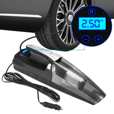 車用掃除機 4-in-1 – 高性能 12V/120W
