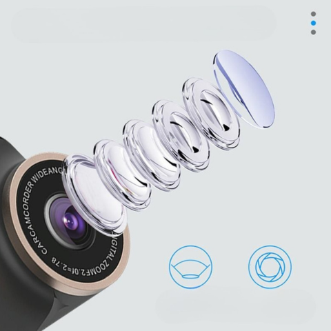 מצלמת לוח מחוונים HD 1080p עם ראיית לילה ו-WiFi — אבטחה ומעקב מלאים