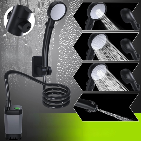 Portable Rechargeable Shower — Freedom, Comfort & Versatility