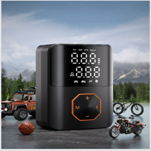 Compresor de aer portabil — Pompă fără fir rapidă și puternică