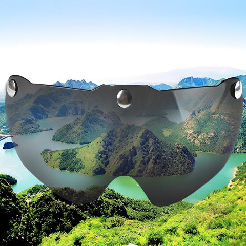 Sykkelhjelm – Innebygd visir og presis justering