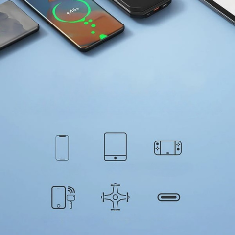 Chargeur Auto Rapide – Compatibilité iPhone Et USB-C