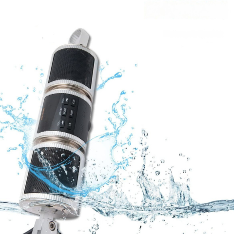 Altavoz Bluetooth para Moto – Resistente al Agua y Fácil de Instalar