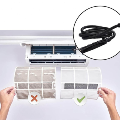 Hogedruk Stoomreiniger 2500W — Krachtig & Ecologisch