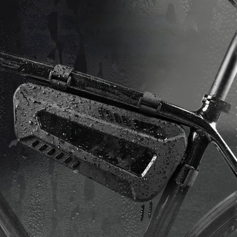 Pevná vodotěsná brašna na řídítka — Praktické úložiště pro kolo