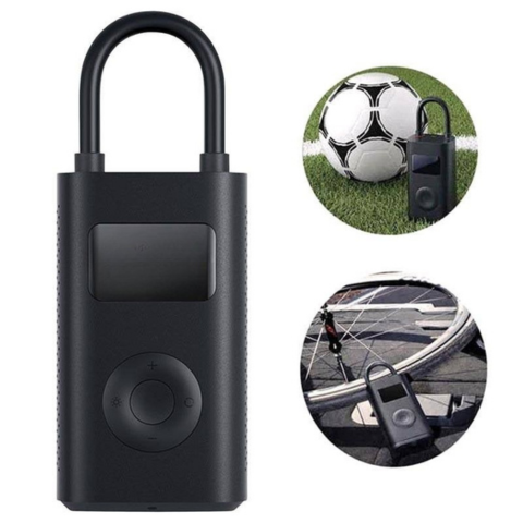 Přenosný mini kompresor vzduchu – dobíjecí a digitální