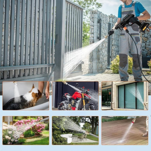 Tragbarer Hochdruckreiniger – Müheloses Autowaschen