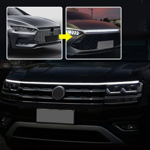 LED-strips voor de grille van de auto – Modern en trendy ontwerp