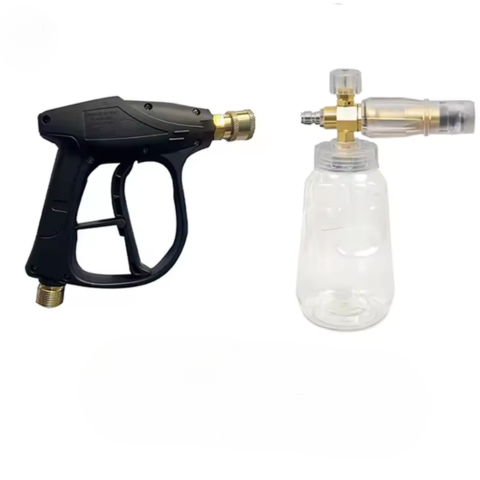 Pistola de Alta Presión Con Caño de Espuma — Limpieza Potente