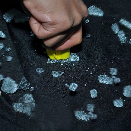 Kompaktní bezpečnostní nástroj — rozbíječ skla a řezák pásku