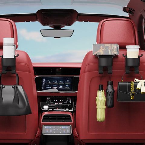 Wielofunkcyjny haczyk na oparcie fotela samochodowego