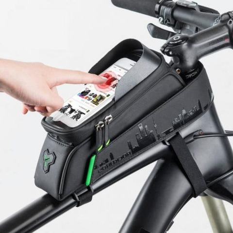 Wasserdichte Fahrradtasche – Handyhalterung und praktische Aufbewahrung 
