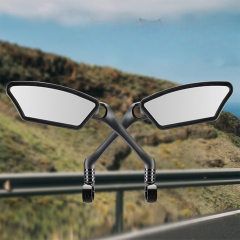 מראה אופנוע ואופניים מסתובב 360° — הגנה וראות אופטימלית 