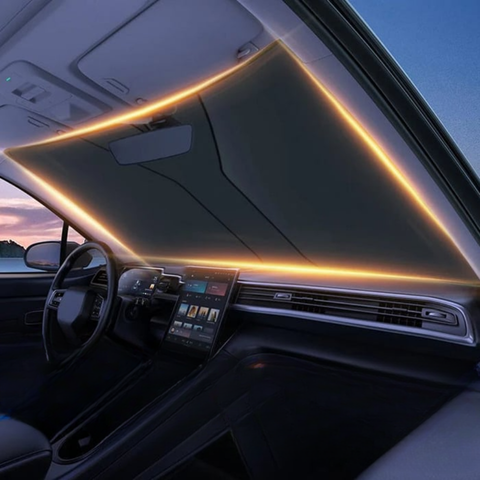 Parasolar pliabil – Design compact și instalare rapidă 