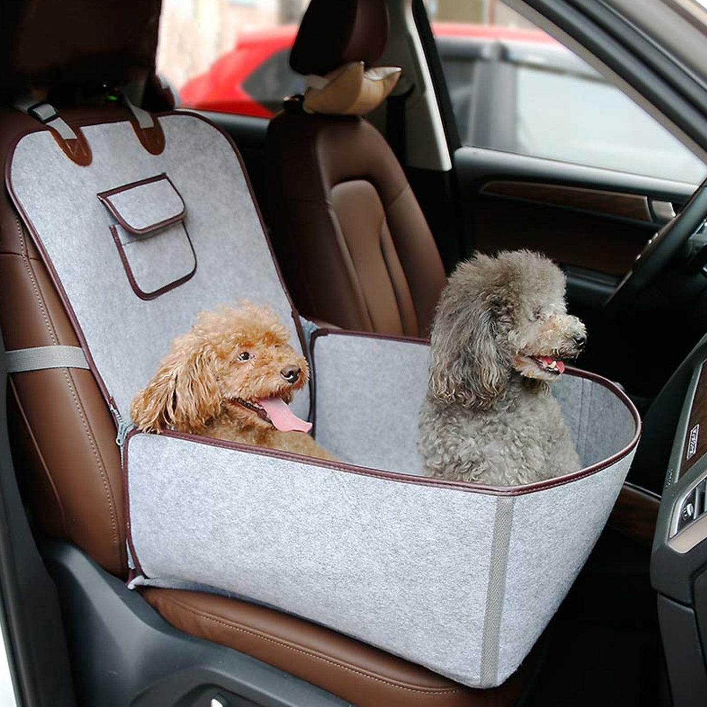 Funda de Auto para Perros – Perfecta para Perros de Tamaño Pequeño y Mediano 