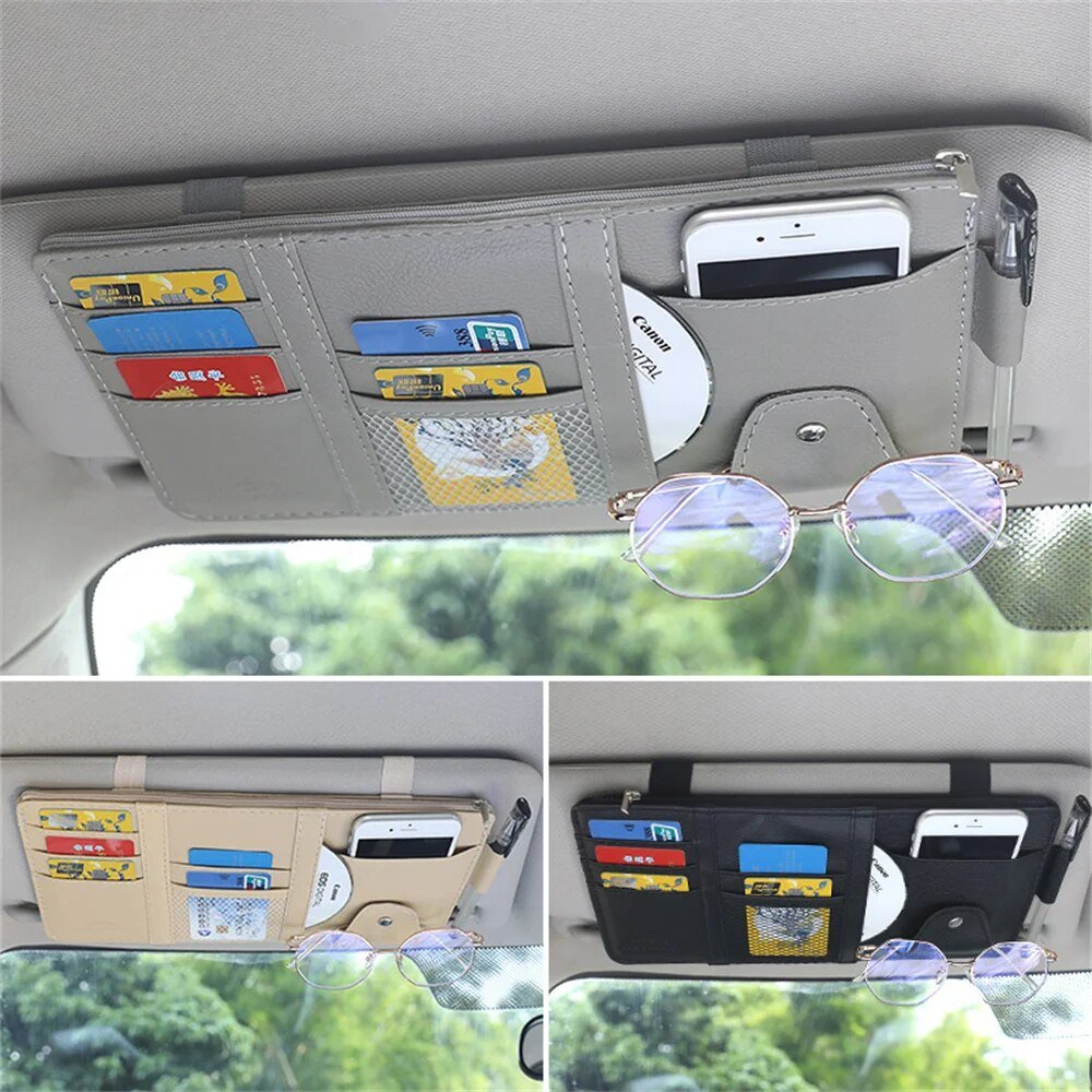 Car Organizer for Sun Visor — Keep Your Accessories Within Reach 