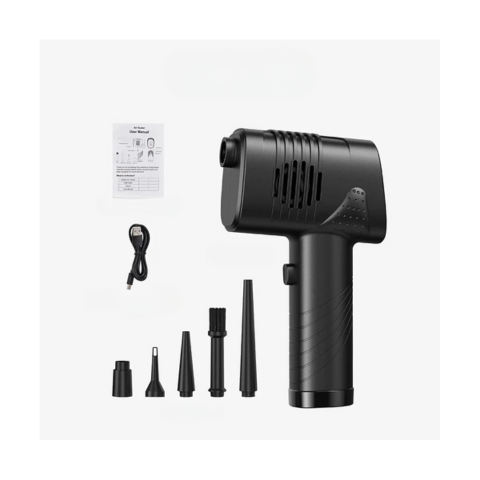 Cordless 2-in-1 Car Vacuum – Versatile and Quick Cleaning 
