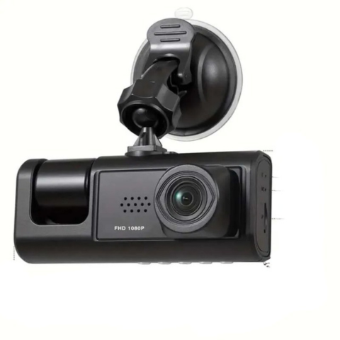 Elülső és belső autós dashcam – Magas felbontású felvétel 