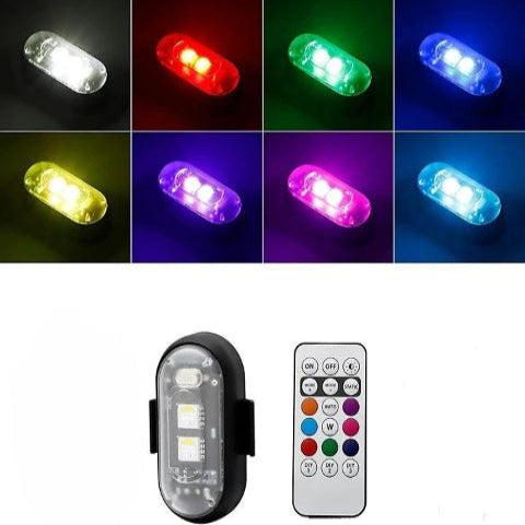 LED světlo proti kolizi – cyklistika a motocykly 