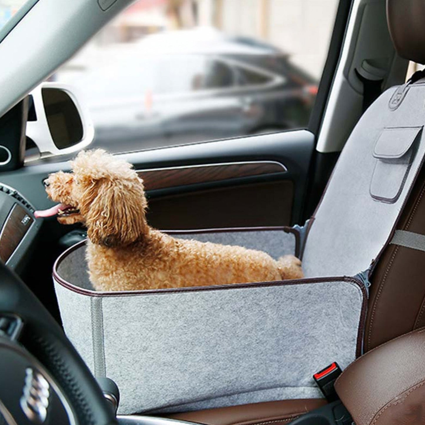 Funda de Auto para Perros – Perfecta para Perros de Tamaño Pequeño y Mediano 