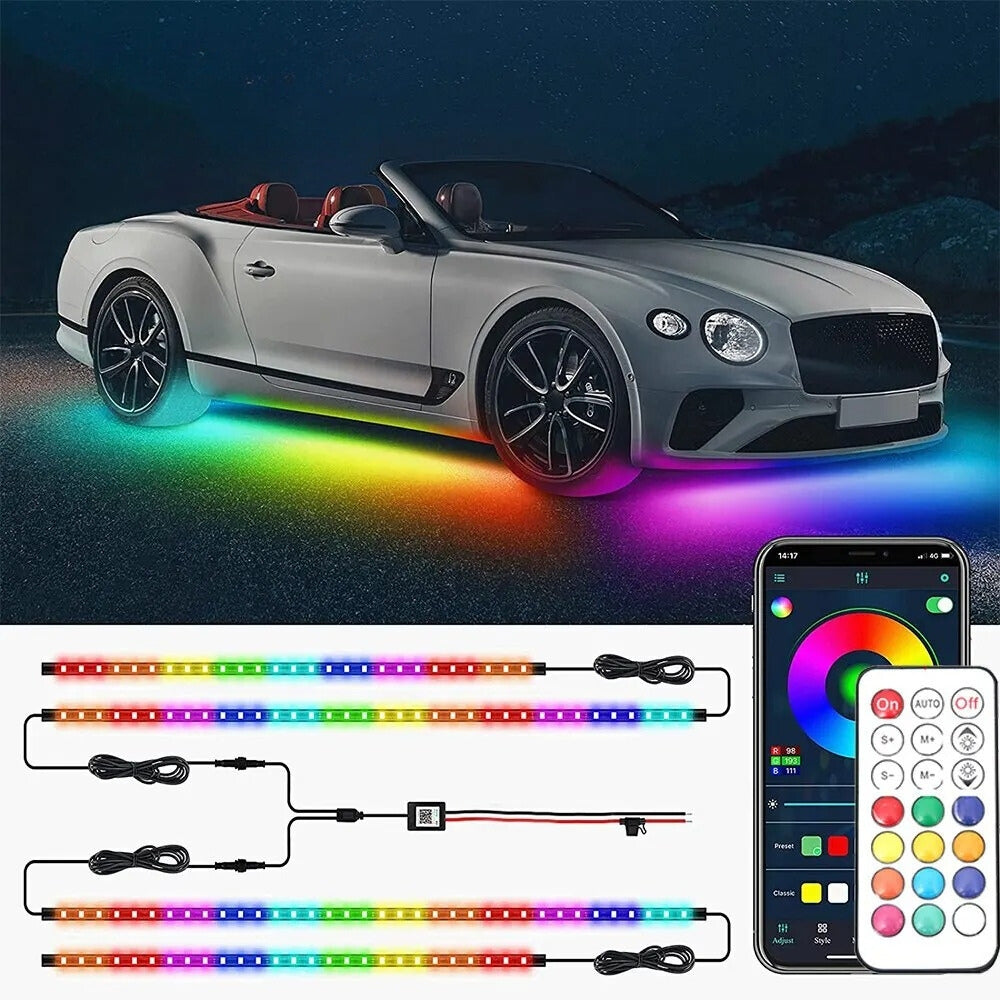 LED Lighting Under Vehicle — Spectacular and Customized Light Effects 