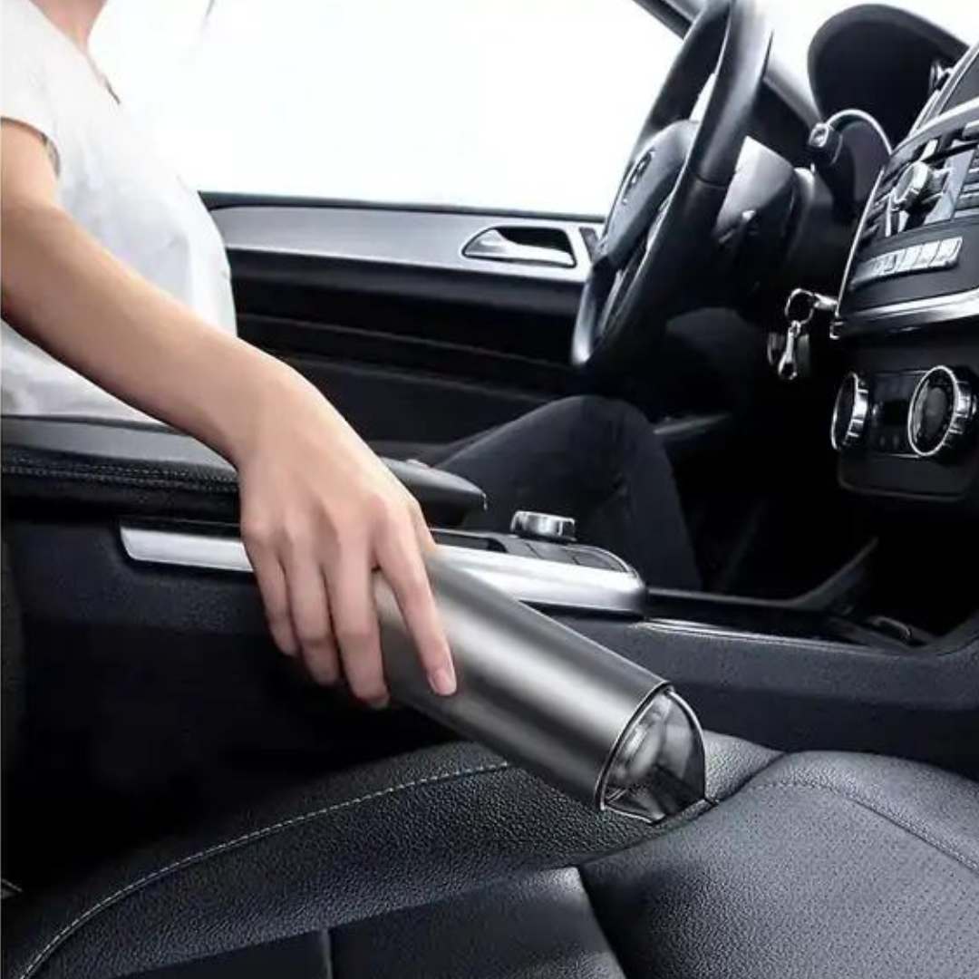 Bezdrôtový automobilový vysávač — Rýchle a praktické čistenie 