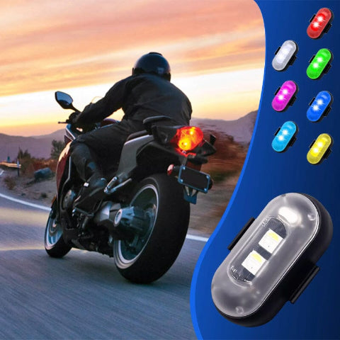 LED Anti-Collision Light – Cycling and Motorcycling 