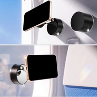 תמיכה בטלפון לרכב – התקנה מגנטית מסתובבת ומאובטחת 