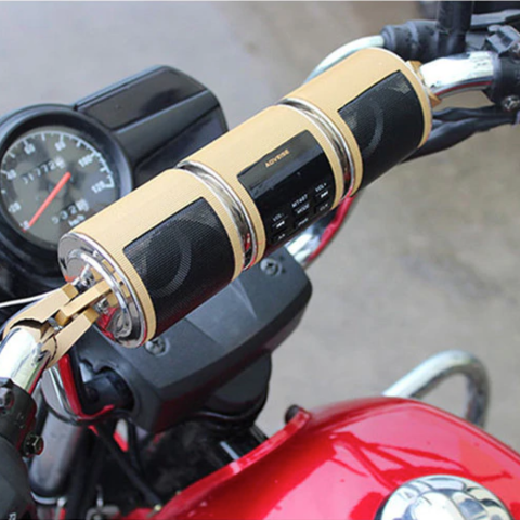 Bluetooth-Lautsprecher für das Motorrad – Wasserfest und leicht zu installieren 