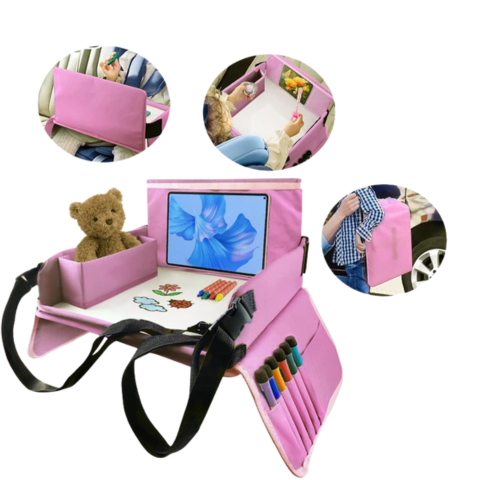 מגש רב תכליתי למושב רכב — אידיאלי לנסיעות משפחתיות 