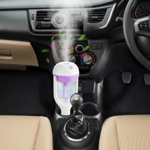 Aromatisk Diffusor Auto — Kompakt Luftrening 