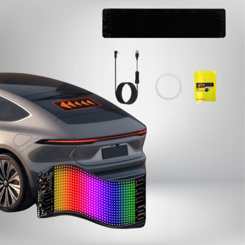 LED-display Auto – Toon Wat Je Wilt Onderweg! 