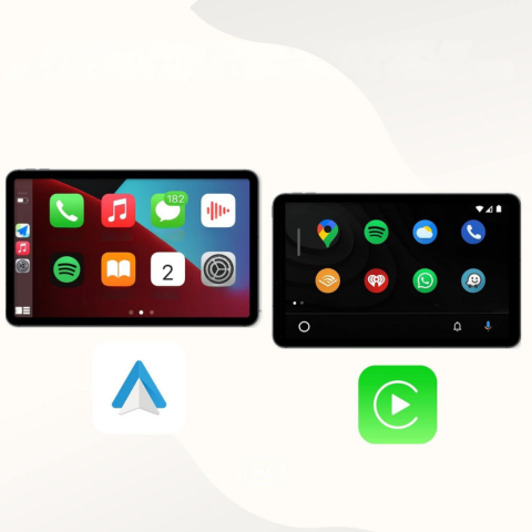 Multimedia Skærm Bil — CarPlay & Android Auto Uden Ledning 