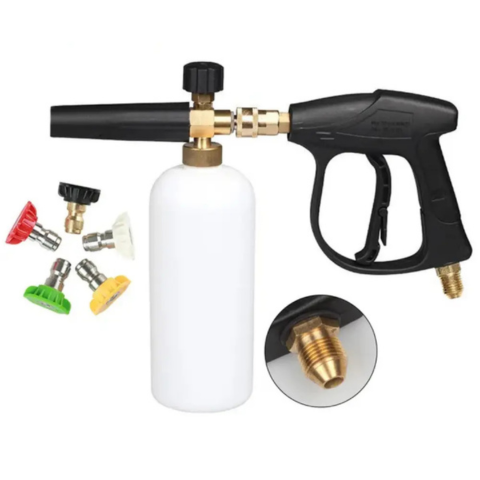 Pistol cu Presiune Înaltă — Curățare Rapidă și Eficientă pentru Mașină 