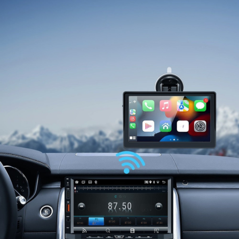 Intelligenter Auto-Bildschirm – Navigation, Musik und Kamera 