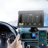 Multimediesystem for bil - HD-skjerm og trådløs CarPlay