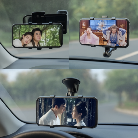 Car Phone Holder — Adjustable and Sturdy Mount 