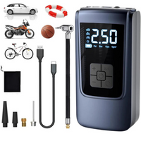 Mini Compressore d'Aria Portatile — Gonfiatore Senza Fili Intelligente 