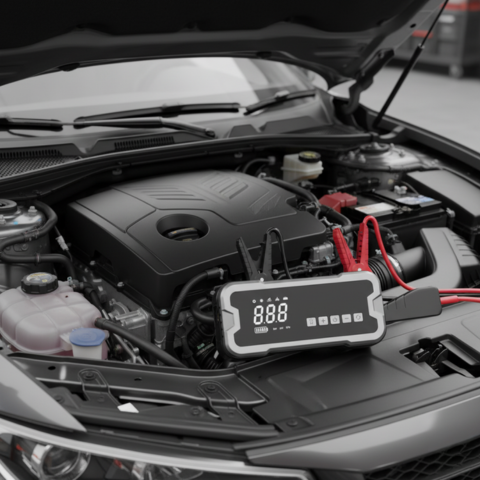 Pornitor Auto Portabil — Multifuncțional cu Compresor 