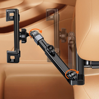 Podpora pre telefón a tablet do auta – nastaviteľné uchytenie na opierku hlavy 