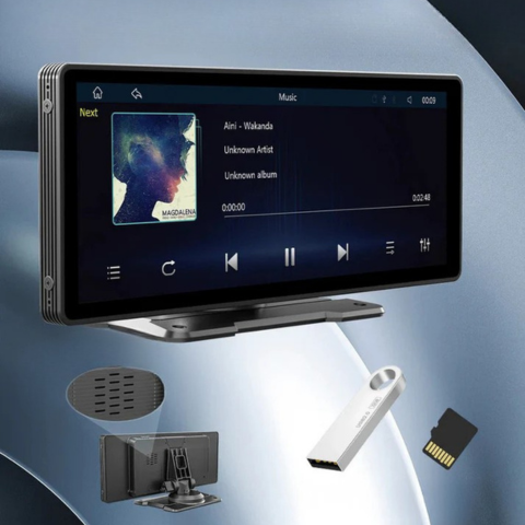 Trådlös pekskärm för bilar - smart kontroll och snygg design